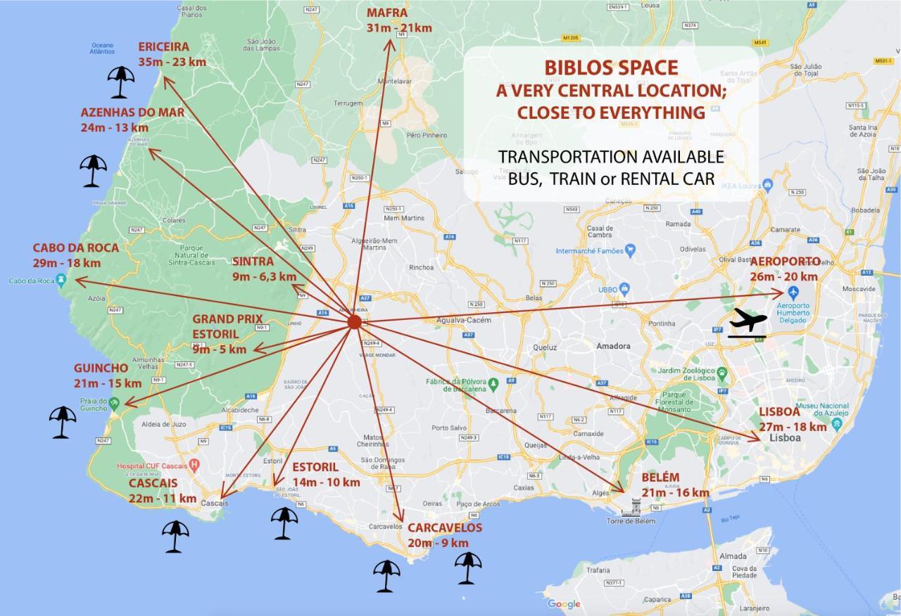 Espaco Biblos Sintra Esterno foto
